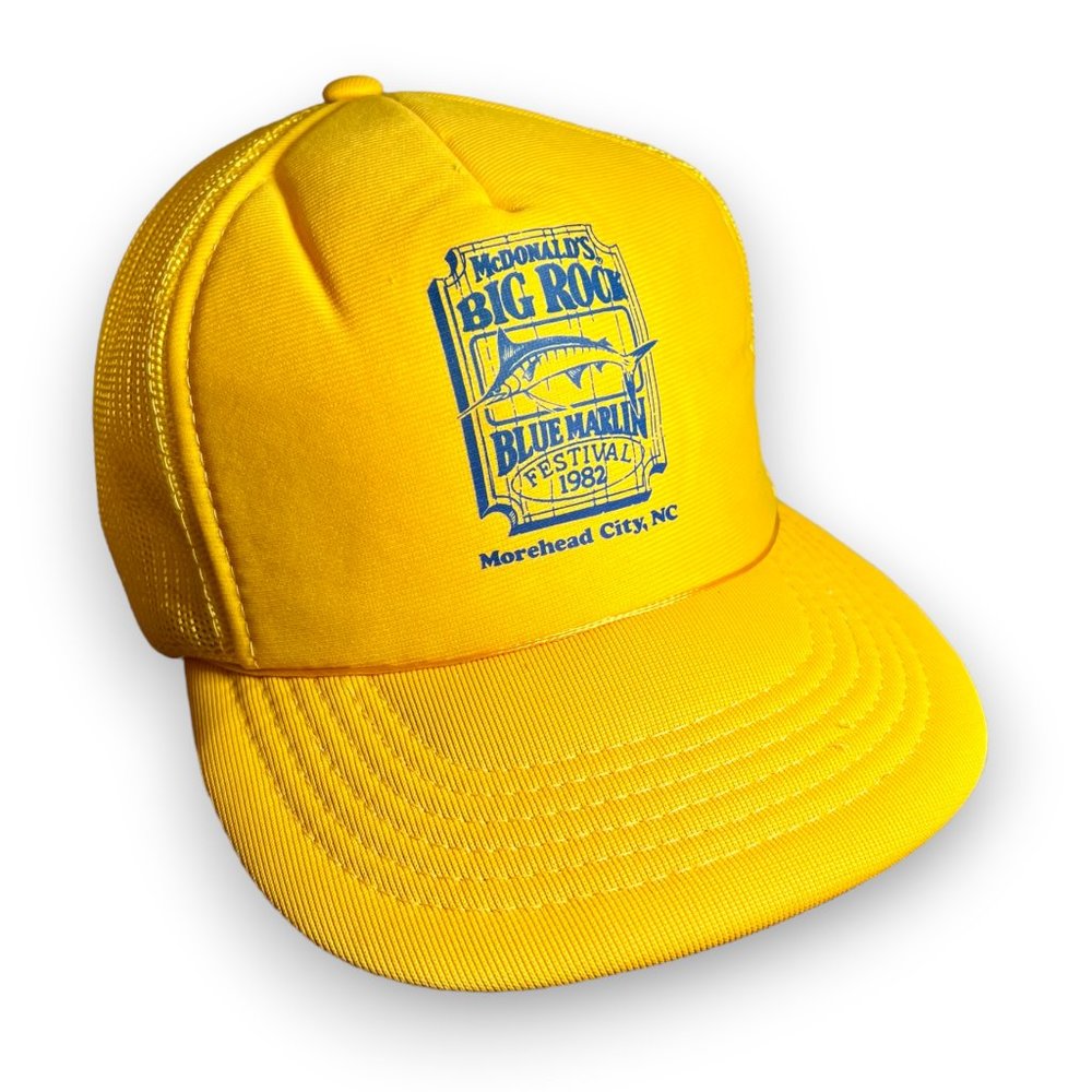 McDonald's Snapback Trucker Hat Vintage Youngan EUC